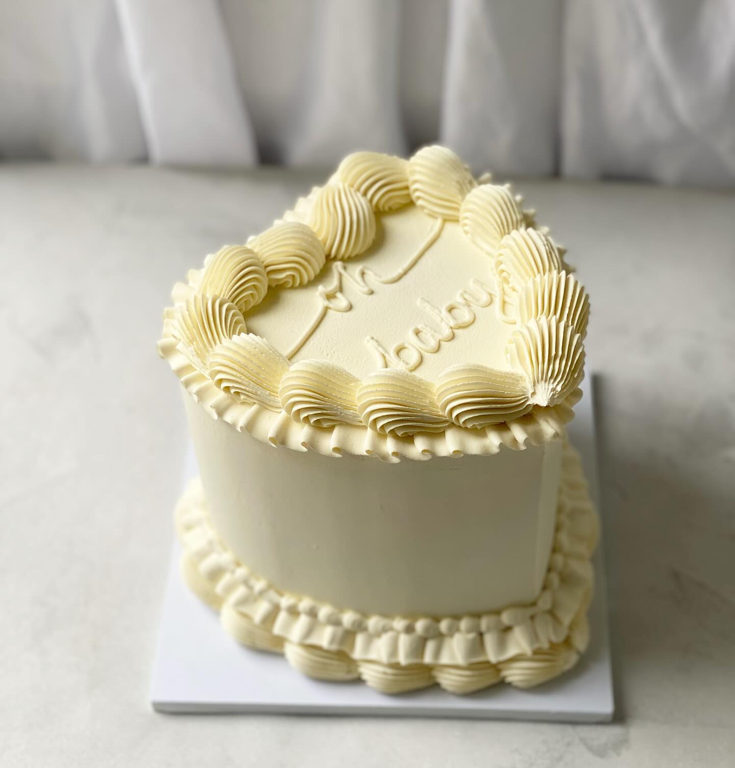 Baby shower cake design 2